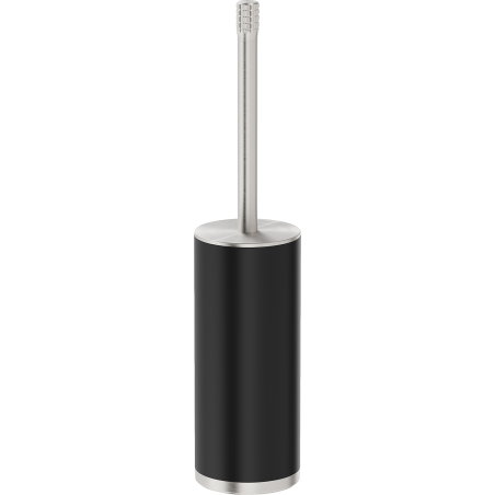 Mexen Triv standing toilet brush, black/brushed nickel - 70A33073-97B
