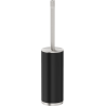 Mexen Triv standing toilet brush, black/brushed nickel - 70A33073-97B