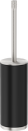 Mexen Triv standing toilet brush, black/brushed nickel - 70A33073-97B