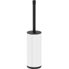 Mexen Triv standing toilet brush, white/black - 70A33073-70W