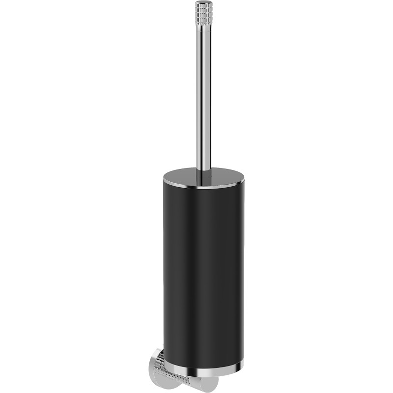 Mexen Triv toilet brush, black/chrome - 70A33071-00B