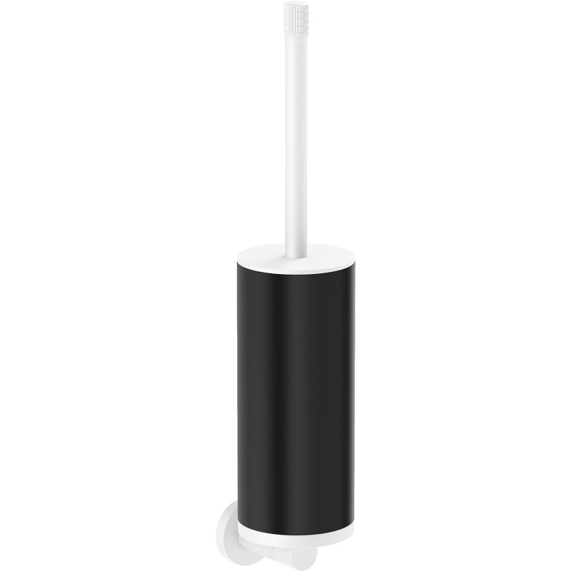 Mexen Triv toilet brush, black/white - 70A33071-20B