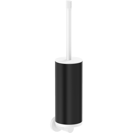 Mexen Triv toilet brush, black/white - 70A33071-20B