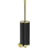 Mexen Triv toilet brush, black/gold - 70A33071-50B