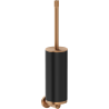 Mexen Triv toilet brush, black/brushed copper - 70A33071-65B