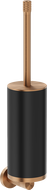 Mexen Triv toilet brush, black/brushed copper - 70A33071-65B
