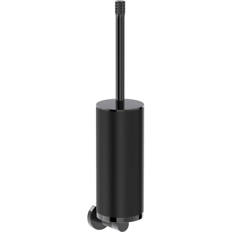 Mexen Triv toilet brush, black/black chrome - 70A33071-73B