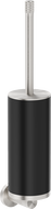 Mexen Triv toilet brush, black/brushed nickel - 70A33071-97B