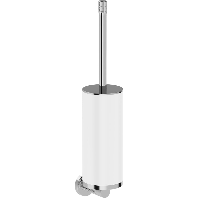 Mexen Triv toilet brush, white/chrome - 70A33071-00W