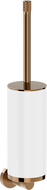 Mexen Triv toilet brush, white/pink gold - 70A33071-60W