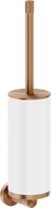 Mexen Triv toilet brush, white/brushed copper - 70A33071-65W