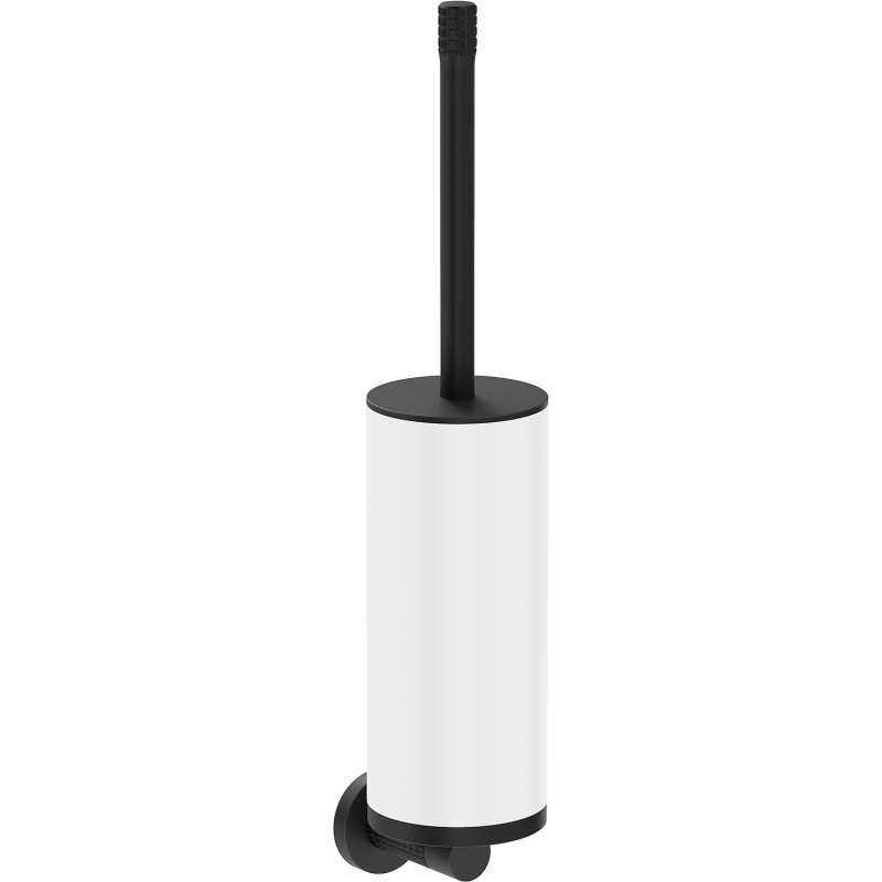 Mexen Triv toilet brush, white/black - 70A33071-70W
