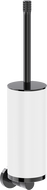 Mexen Triv toilet brush, white/black chrome - 70A33071-73W