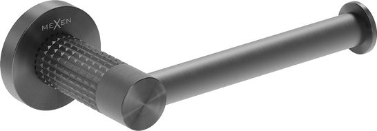 Mexen Triv toilet paper holder, brushed gun gray - 70A33025-66