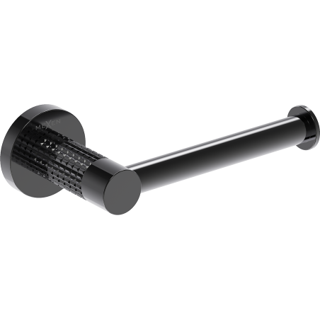 Mexen Triv toilet paper holder, black chrome - 70A33025-73