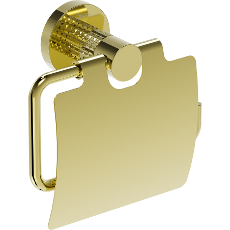 Mexen Triv toilet paper holder, gold - 70A33021-50