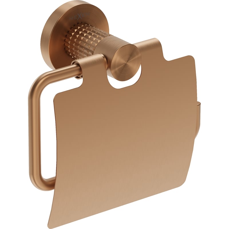Mexen Triv toilet paper holder, brushed copper - 70A33021-65
