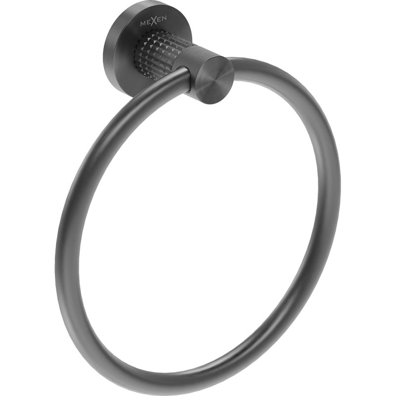 Mexen Triv towel rack, gun gray brushed - 70A33031-66