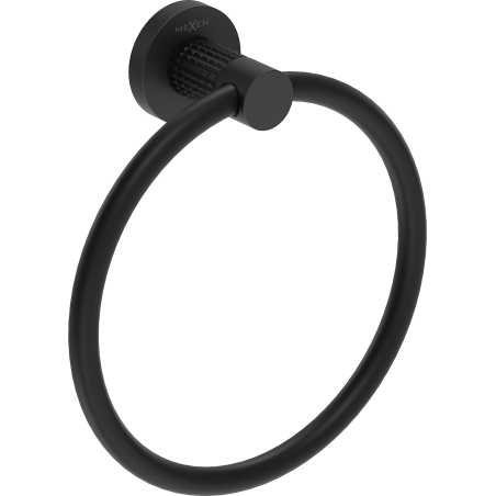 Mexen Triv towel rack, black - 70A33031-70