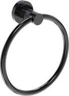 Mexen Triv towel rack, black chrome - 70A33031-73