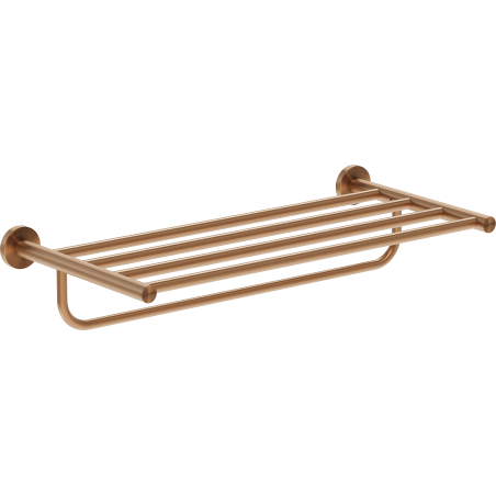 Mexen Ovio towel rack, brushed copper - 70A19581-65