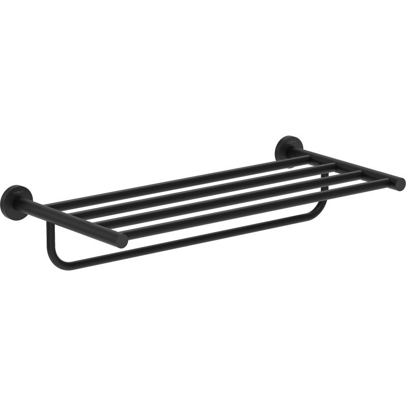 Mexen Ovio towel shelf, black - 70A19581-70