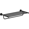 Mexen Ovio towel shelf, black - 70A19581-70