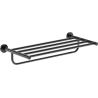 Mexen Ovio towel rack, black chrome - 70A19581-73