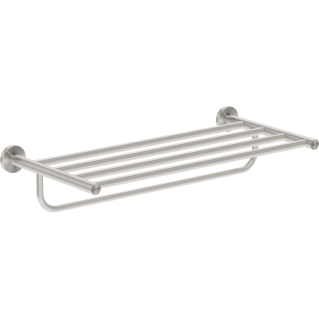 Mexen Ovio towel shelf, brushed nickel - 70A19581-97