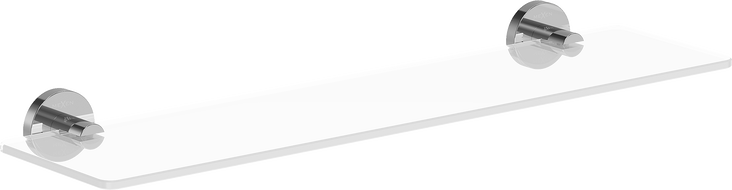 Mexen Ovio hanging glass shelf, chrome - 70A19561-00