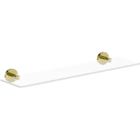 Mexen Ovio hanging glass shelf, gold - 70A19561-50