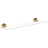 Mexen Ovio hanging glass shelf, gold brushed - 70A19561-55