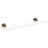 Mexen Ovio hanging glass shelf, pink gold - 70A19561-60