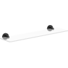Mexen Ovio hanging glass shelf, black - 70A19561-70