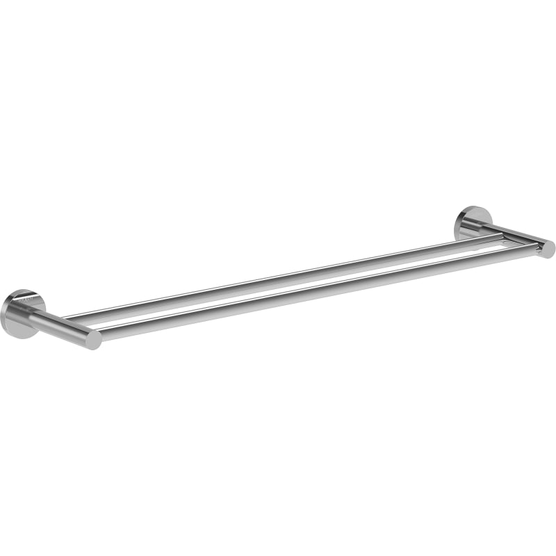 Mexen Ovio double towel rack, chrome - 70A19547-00