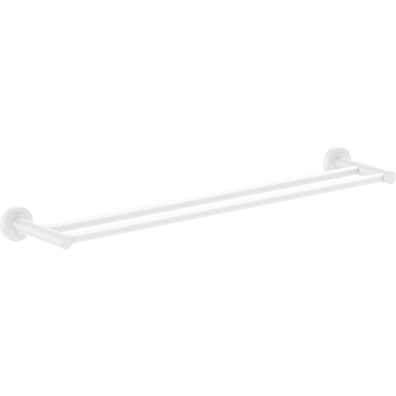 Mexen Ovio double towel rack, white - 70A19547-20
