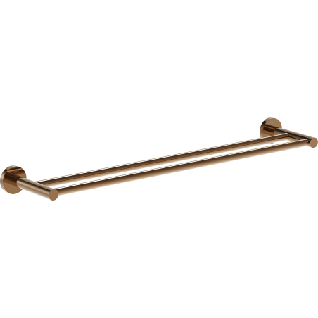 Mexen Ovio double towel rack, rose gold - 70A19547-60