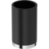 Mexen Triv standing toothbrush holder, black/chrome - 70A33053-00B