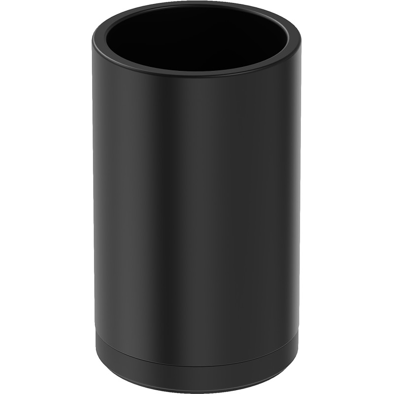 Mexen Triv standing toothbrush cup, black - 70A33053-70B