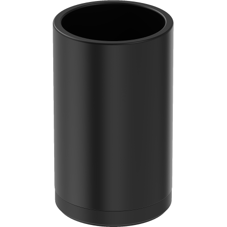 Mexen Triv standing toothbrush cup, black - 70A33053-70B