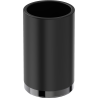 Mexen Triv standing toothbrush holder, black/black chrome - 70A33053-73B