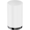 Mexen Triv standing toothbrush holder, white/black chrome - 70A33053-73W