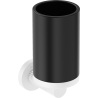 Mexen Triv toothbrush holder, black/white - 70A33051-20B