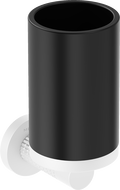 Mexen Triv toothbrush holder, black/white - 70A33051-20B