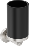 Mexen Triv toothbrush holder, black/brushed nickel - 70A33051-97B