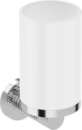 Mexen Triv toothbrush holder, white/chrome - 70A33051-00W