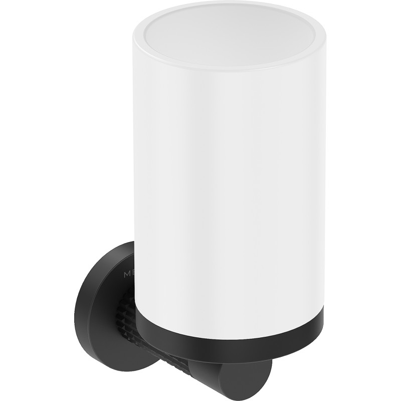 Mexen Triv toothbrush holder, white/black - 70A33051-70W