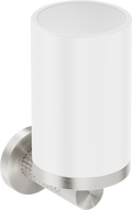 Mexen Triv toothbrush holder, white/brushed nickel - 70A33051-97W