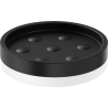 Mexen Triv standing soap dish, black/white - 70A33057-20B