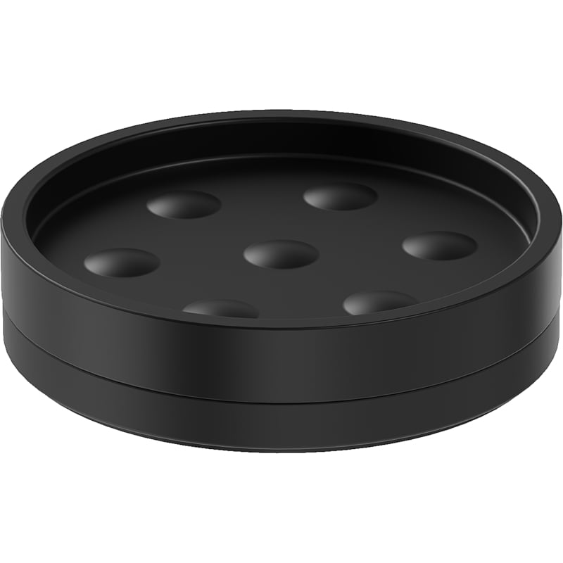 Mexen Triv standing soap dish, black - 70A33057-70B